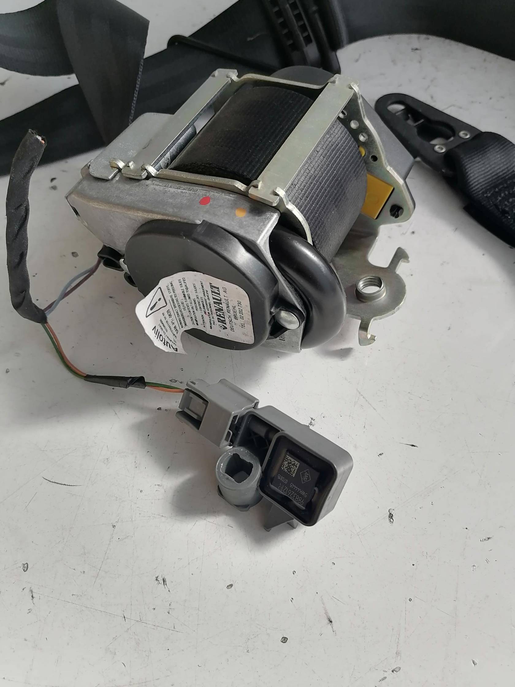 Cintura di sicurezza ant. dx.